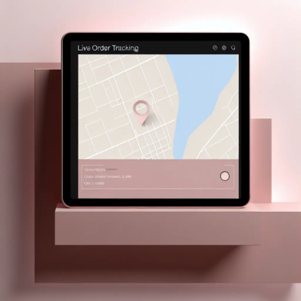 Podgląd trasy przesyłki na mapie