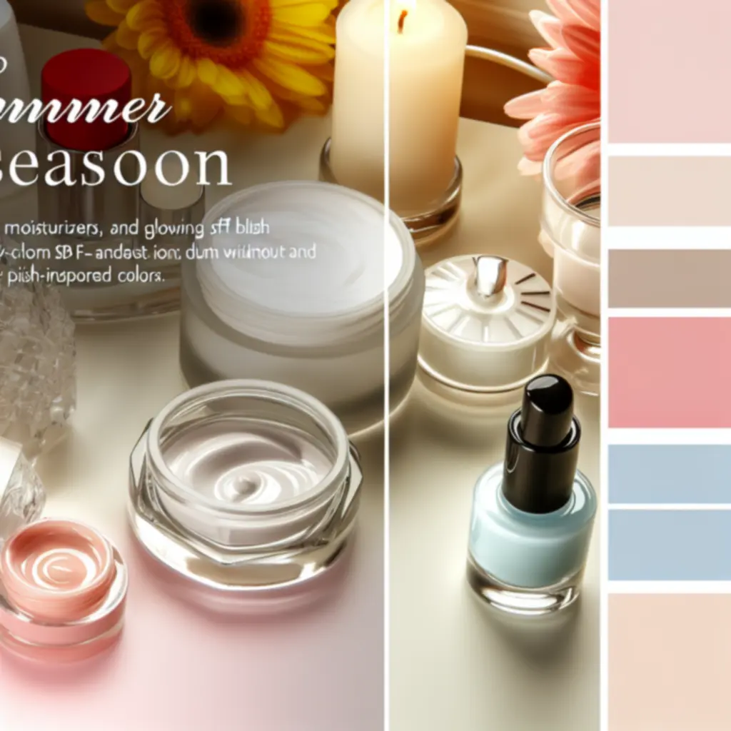 Sezonowa kompozycja kosmetyków idealnych na aktualną porę roku.